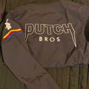 Dutch bros bomber jacket